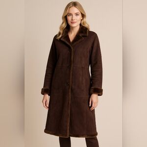 Centigrade Brown Teddy Jacket Plush Warmth